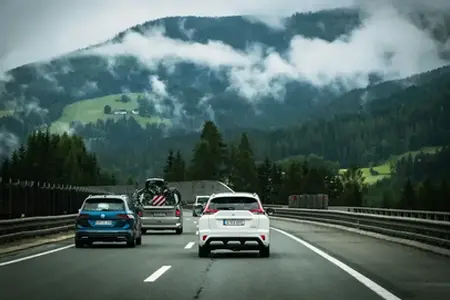 Austria's motorway network and information on purchasing the 2025 e-vignette