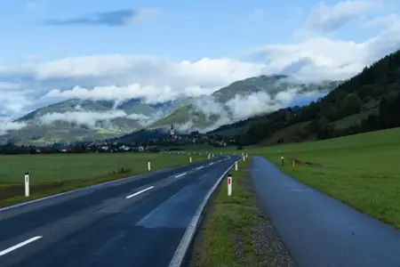 Avstrijsko avtocestno omrežje in postopek nakupa e-vinjete